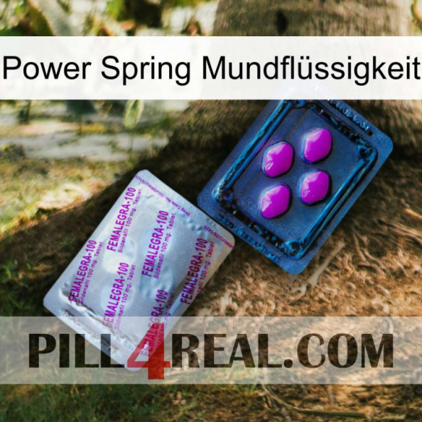 Power Spring Mundflüssigkeit 37